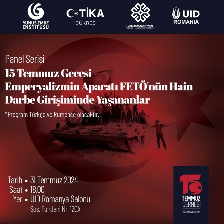 15 TEMMUZ PROGRAMINA DAVET