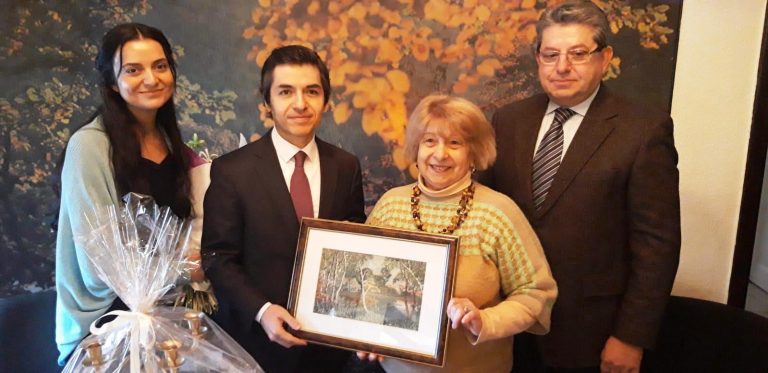 Büyükelçi Ertaş veda ziyaretlerine devam ediyor