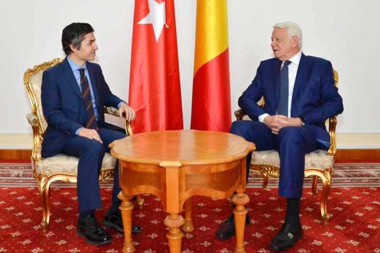 Büyükelçi’den Dışişleri Bakanı’na veda ziyareti