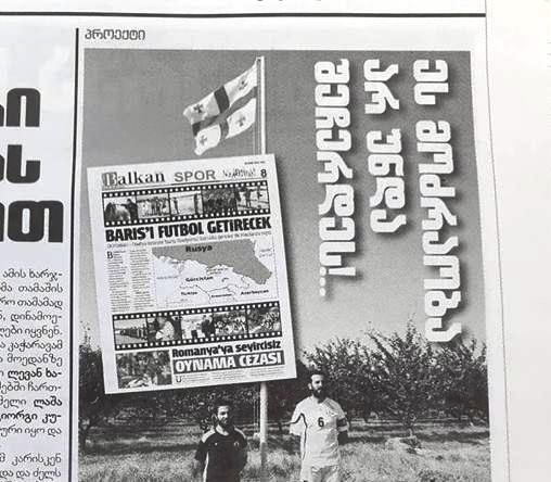 Gazete Balkan Gürcistan basınında