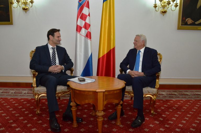 Meleşcanu, Hırvat parlamento heyeti ile görüştü