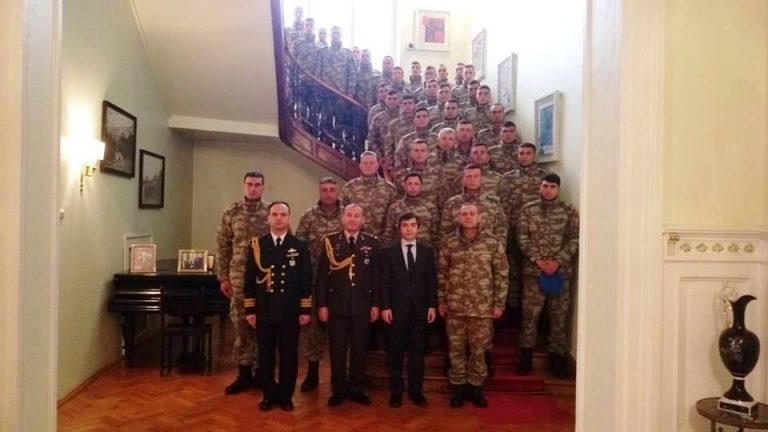 Tören Birliği Büyükelçilikte