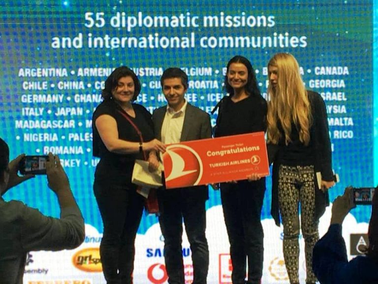 Uluslararası kadın kermesinde Türkiye tanıtımı