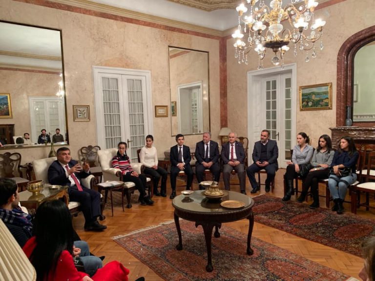 Kaymakçı, Erasmus öğrencileri ile buluştu