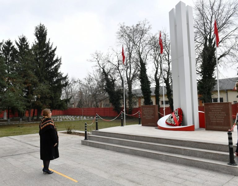 Bakan Pekcan Türk Şehitliği’ni ziyaret etti