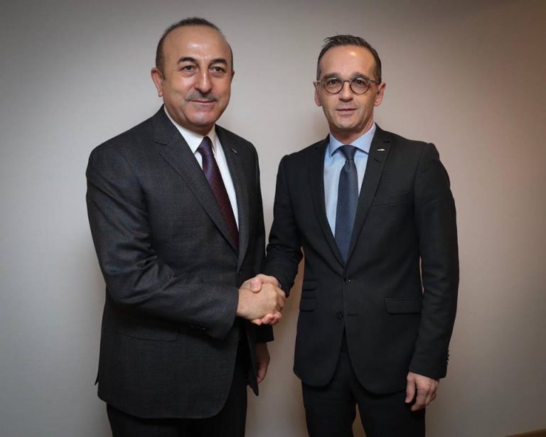 Çavuşoğlu Mass ile görüştü