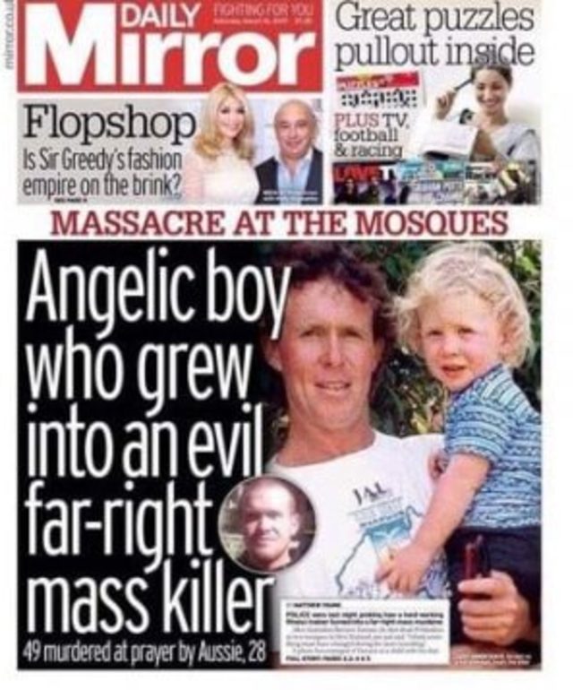 BBC ‘terör’ diyemedi, Daily Mirror teröristi ‘melek çocuk’ yaptı