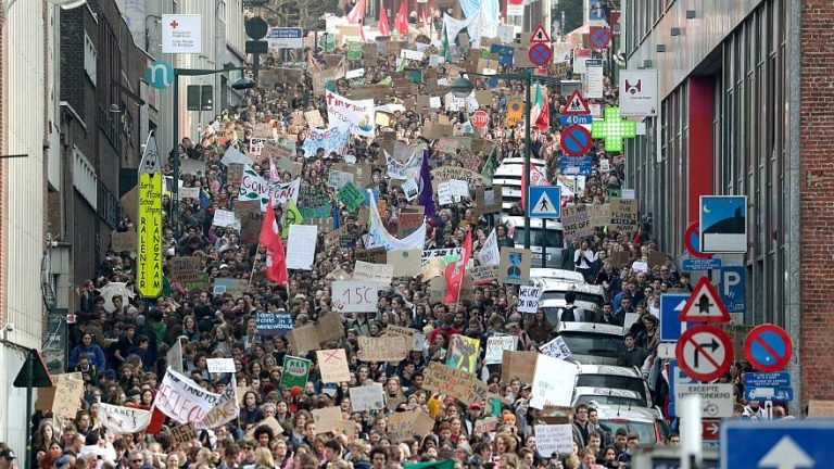 Brüksel’de son bir yıl içinde bin eylem yapıldı