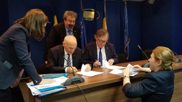 Bükreş çevre yolu için imzalar atıldı