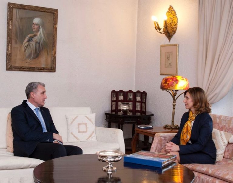 Büyükelçi Aramaz Prens Radu’yu ziyaret etti