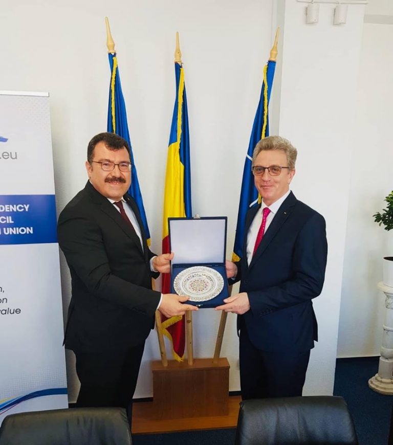 TUBİTAK Başkanı Mandal Romen bakanlarla görüştü