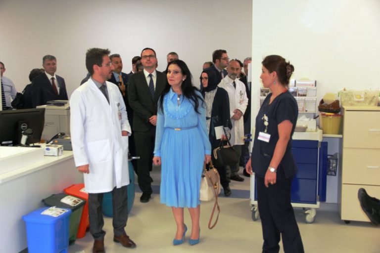 Romanya Sağlık Bakanı, Ankara Şehir Hastanesi’ni gezdi