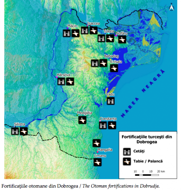 Romanya’daki Osmanlı Kaleleri nerede?