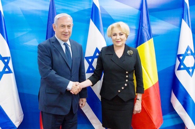 Dancila, Netanyahu’yu kutladı
