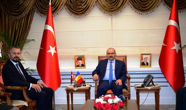 Romanya’nın Ankara Büyükelçisi Şopanda Trabzon’u ziyaret etti