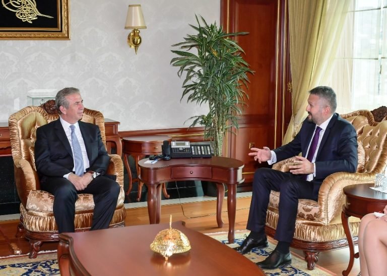 Büyükelçi Şopanda, Başkan Mansur Yavaş’ı ziyaret etti