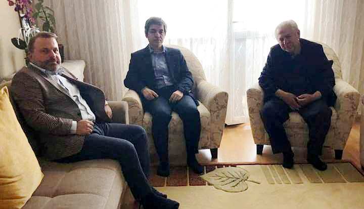 Karahasanoğlu’ndan Büyükelçi Ertaş’a taziye ziyareti