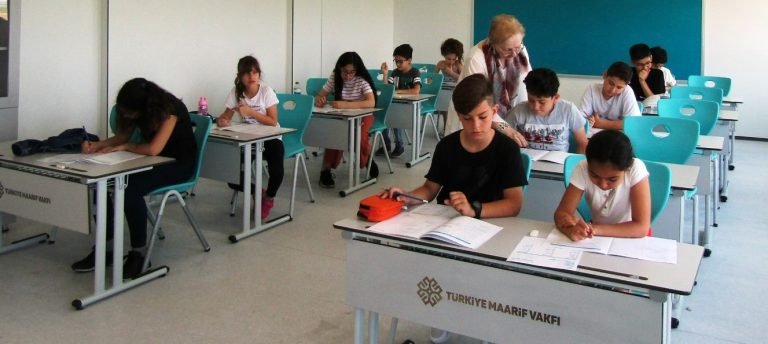 IMSB’ye giriş sınavından kareler