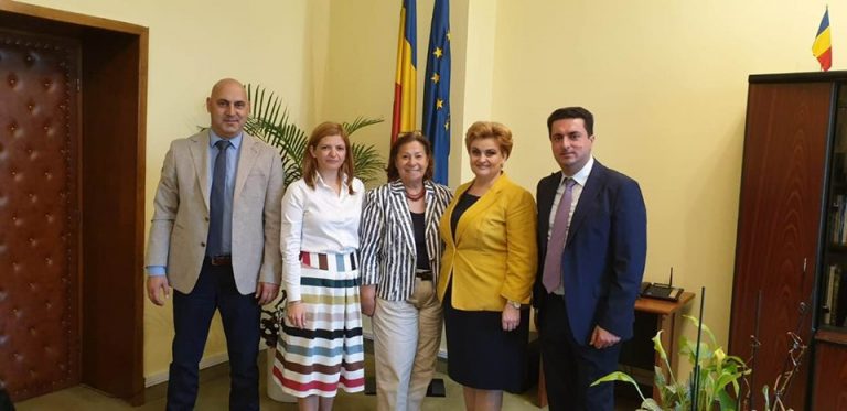 Şimşek ve Şenyuva Bakan Gavrilescu’yu ziyaret etti