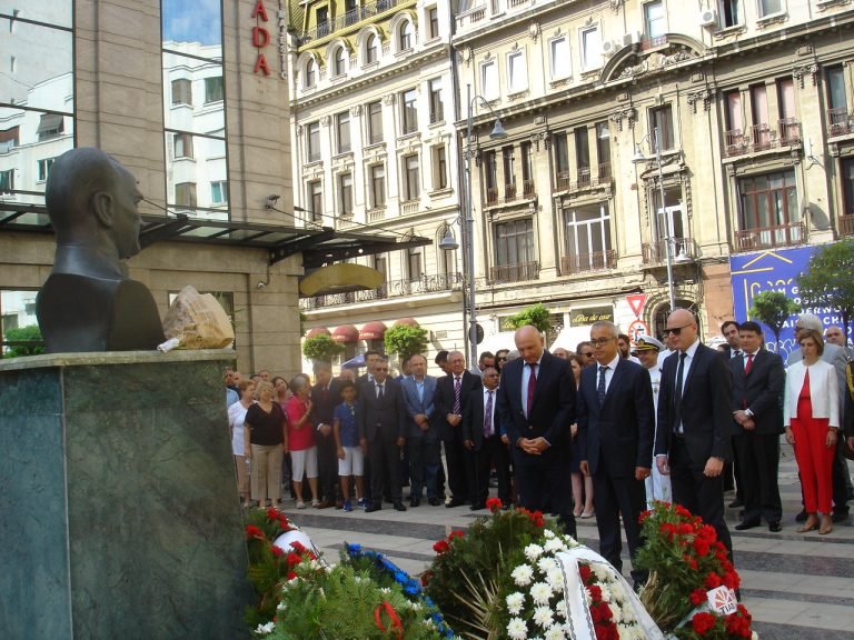 Bükreş’te Zafer Bayramı kutlamasından kareler