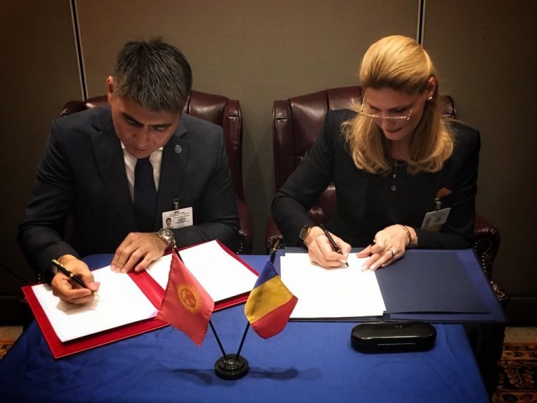 Romanya ile Kırgızistan arasında mutabakat zaptı imzalandı