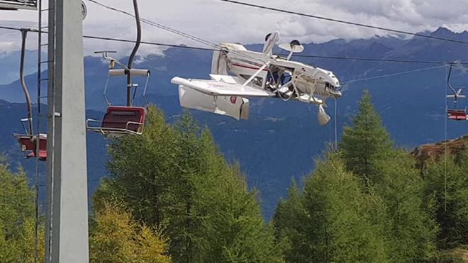 Teleferiğin tellerine uçak kondu sayfa 5