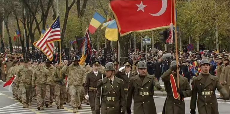 Türk Askeri Romanya Milli Gün törenlerinde