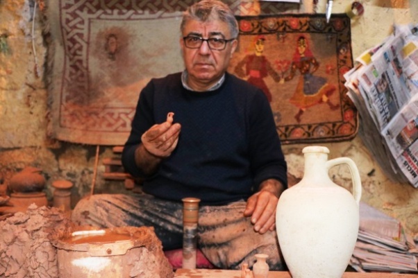 Dünyanın en küçük testileri Kapadokya’da üretiliyor