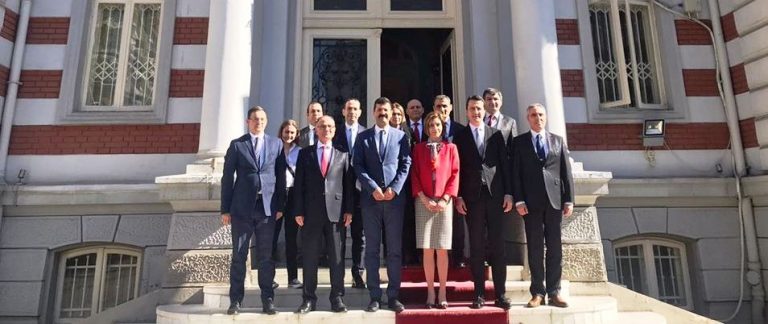 IOM heyetinden Büyükelçi’ye ziyaret