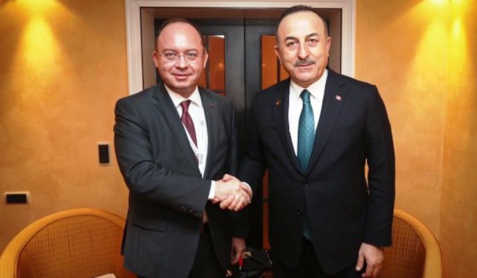Çavuşoğlu Münih’te Aurescu ile görüştü