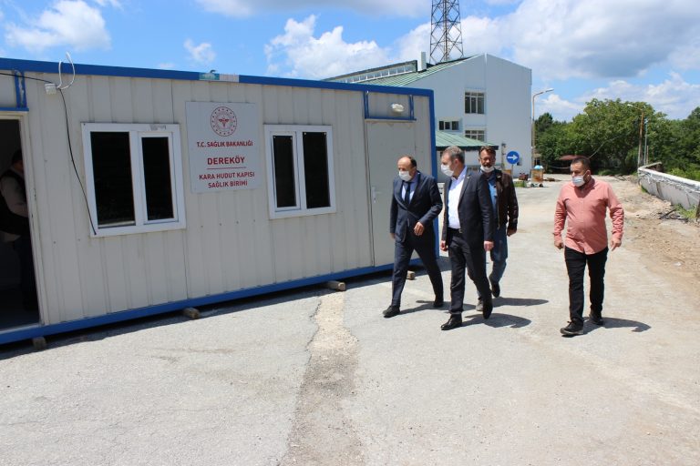 Dereköy Sınır Kapısı’nda inceleme