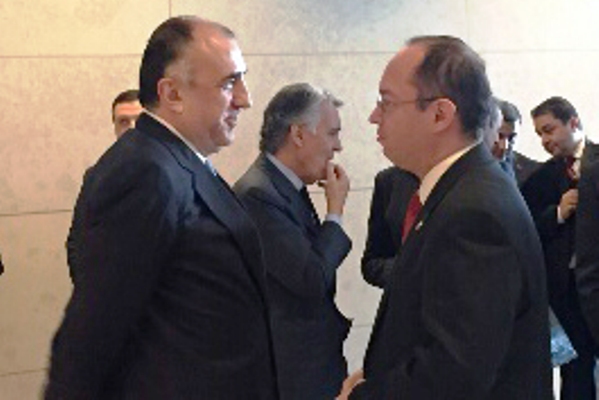 Romanya- Azerbaycan Dışişleri bakanları görüşmesi