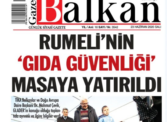 ‘Rumeli’nin Gıda Güvenliği’  haberine Balkanlar’da yoğun ilgi