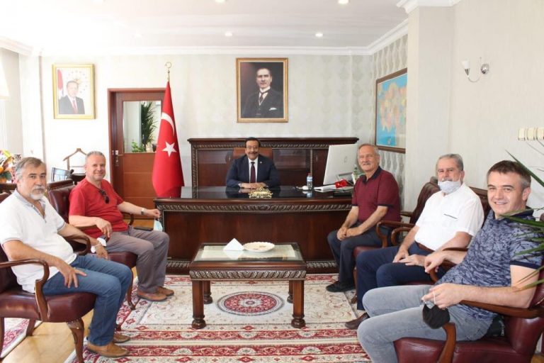 Rumeli Derneklerinden Ankara’da kaymakam ziyareti