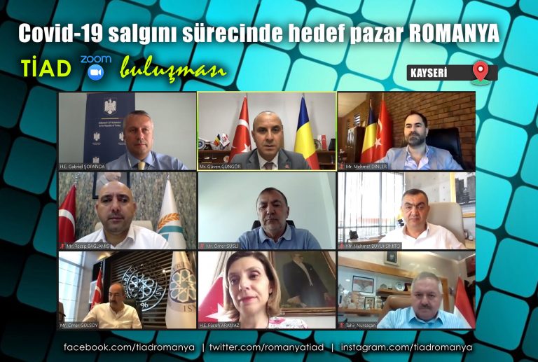 TİAD, Kayserili işadamları ile video konferans gerçekleştirdi