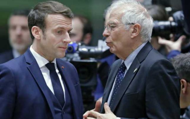 Macron, Borrell’in başarısız olmasını istiyor