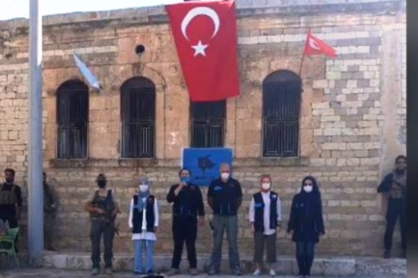 Atatürk’ün Afrin’deki karargahında Zafer Bayramı kutlaması