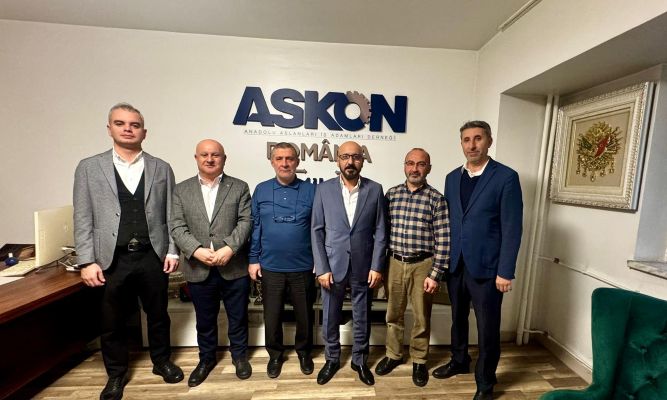 ASKON Romanya’ya önemli kişiler ziyareti