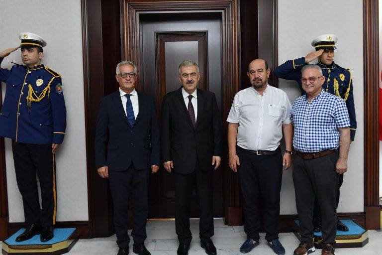 Atalay başkanlığındaki heyet Emniyet Genel Müdürü Ayyıldız ile görüştü