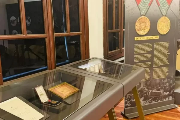 Atatürk’ün İstiklal Madalyası ilk kez sergilenecek