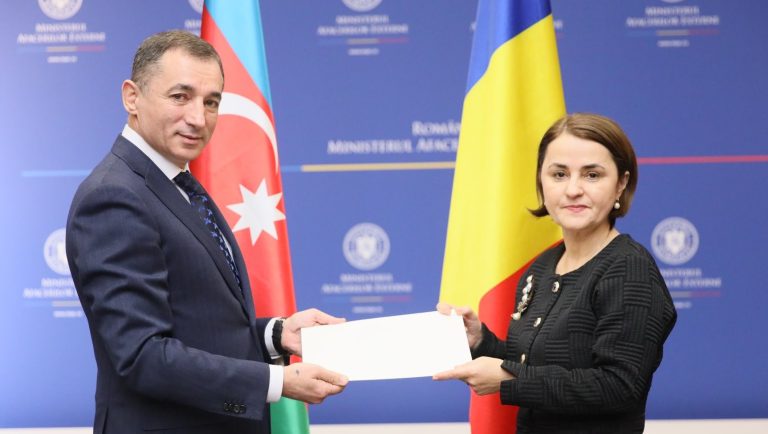 Azerbaycan’ın yeni Büyükelçisi Bükreş’e geldi
