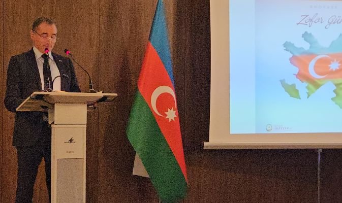 Azerbaycan’ın Zafer Bayramı Bükreş’te kutlandı