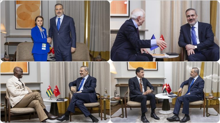 Bakan Fidan’ın Münih’te Bakan Odabescu ile görüştü