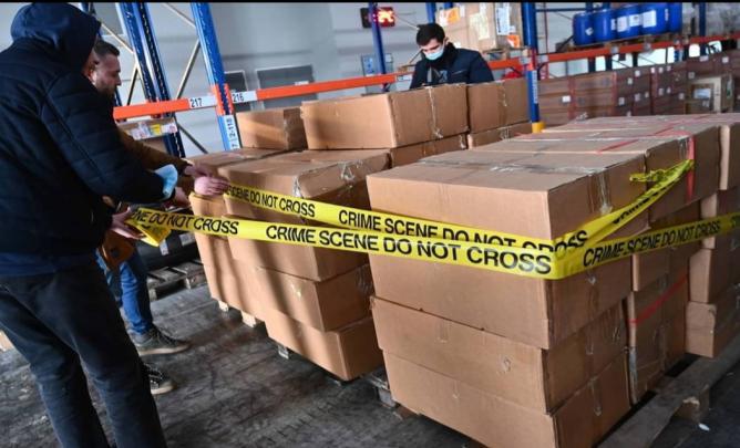 Bir ton 105 kilo uyuşturucu hammaddesi ele geçirildi