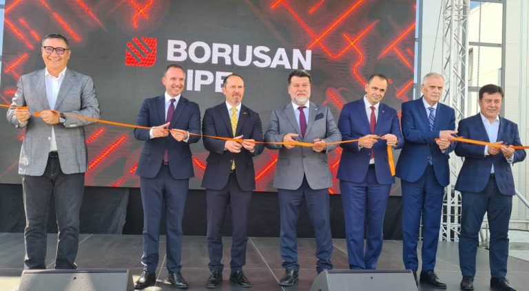 Borusan Pipe’nin Romanya fabrikası açıldı