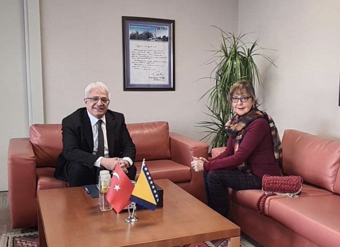 Bosna- Hersek Ankara Büyükelçisi TİKA’yı ziyaret etti
