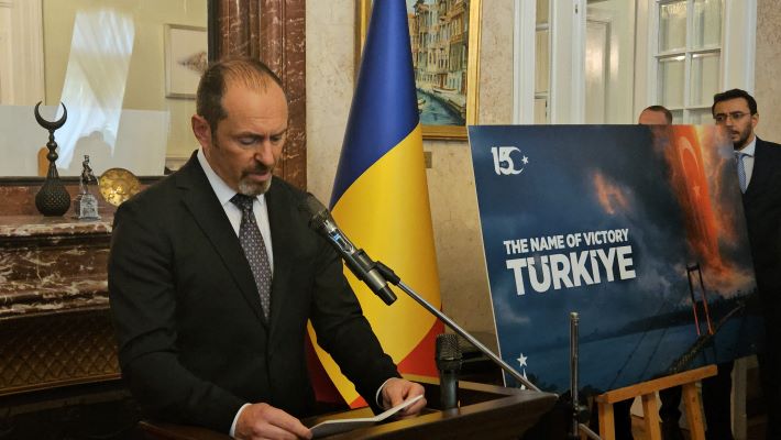 Bükreş Büyükelçiliğinde 15 Temmuz etkinliği