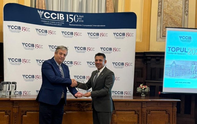 Bükreş Ticaret ve Sanayi Odası’ndan Premier Group’a ödül