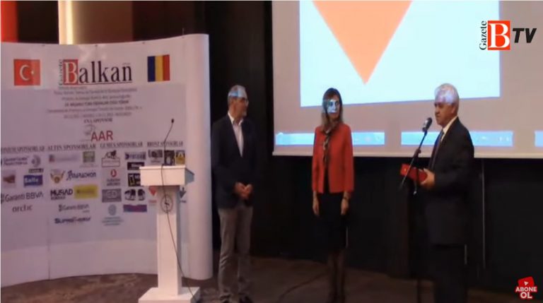 HÜSEYİN AYKOL & MAGDA PASCU & ERCAN ÇÖMLEKÇİ & 14. BAŞARILI TÜRK FİRMALARI ÖDÜL TÖRENİ & ROMANYA