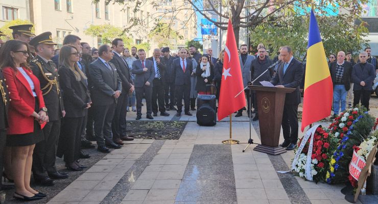 Bükreş’te Cumhuriyet Bayramı Töreni yapıldı